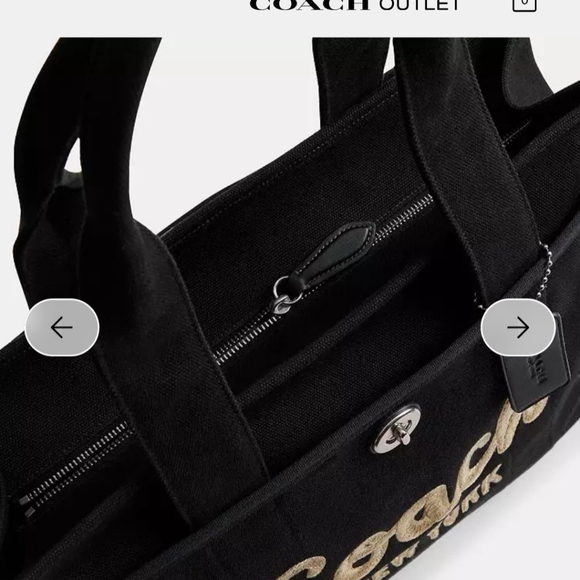 Coach Cargo Tote Bag 42 - Picture 4 of 6